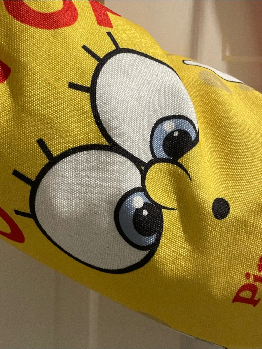 Olipop X SpongeBob Squarepants pineapple paradise cylinder duffle bag. 18”